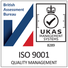 British Assessment Bureau: ISO 9001 - Quality Management Logo